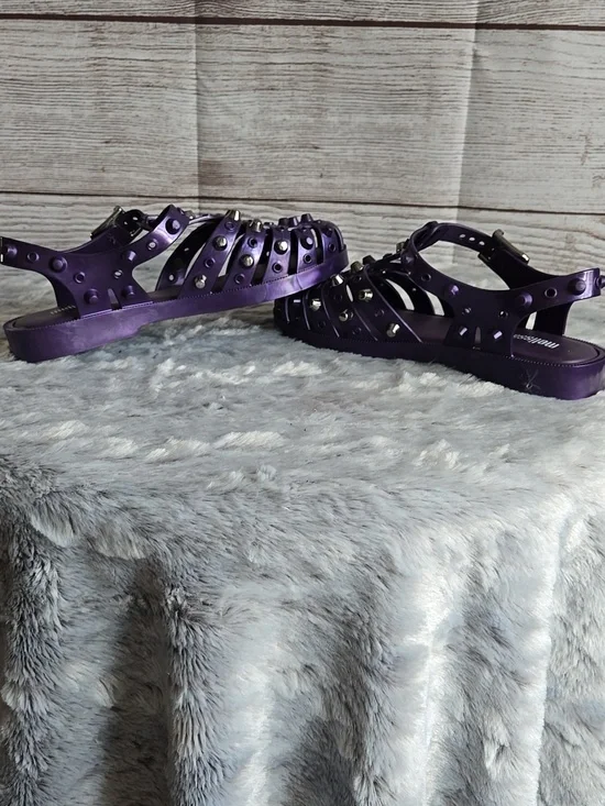 Melissa Purple Jelly Shoes, Womens Size 6 - Picture 9 of 9